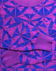MANLY MERINO CREW NECK PULLOVER in ORCHID MARINE