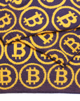 NEO BITCOIN MERINO CREW NECK PULLOVER ORANGE NAVY